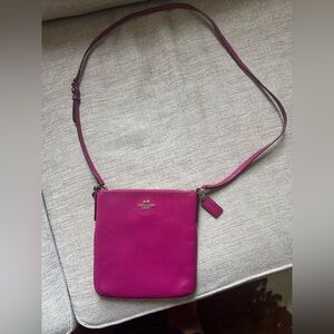 Coach Fuchsia Crossbody Bag
